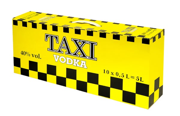 Taxi vodka 10 pack | 40% | 10 x 0,50 l PET