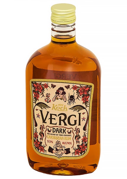 Vergi Dark Caribbean Rum | 37,5% | 0,50 l PET