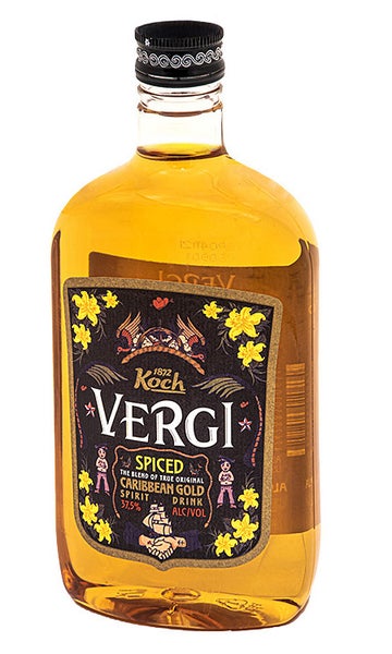 Vergi Spiced Caribbean Dark Gold Rum | 37,5% | 0,50 l