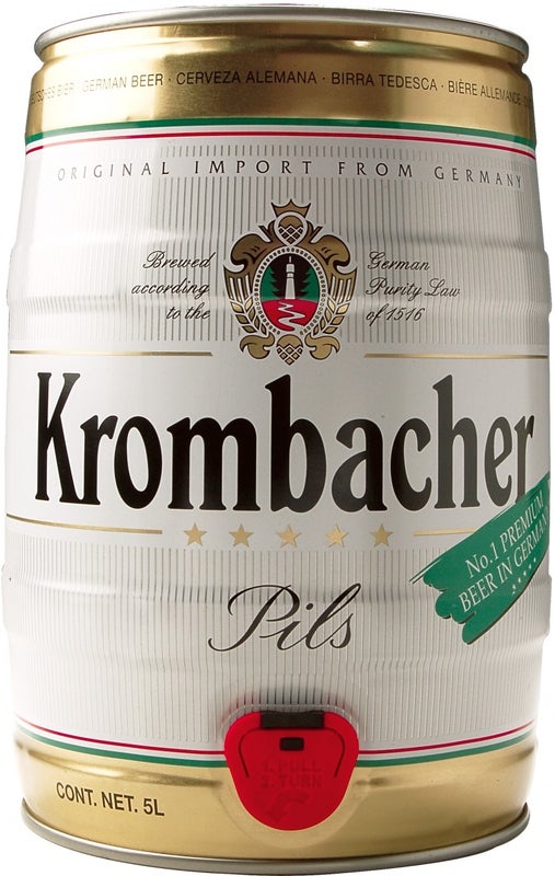 Krombacher Pils | 4,8% | 5 l