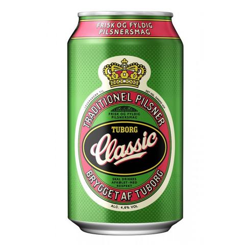 Tuborg Classic | 4,6% | 24x0,33 l