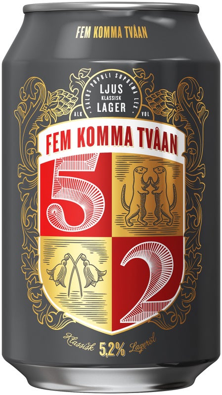 &Aring;bro Fem Komma Tv&aring;an | 5,2% | 24x0,33 l